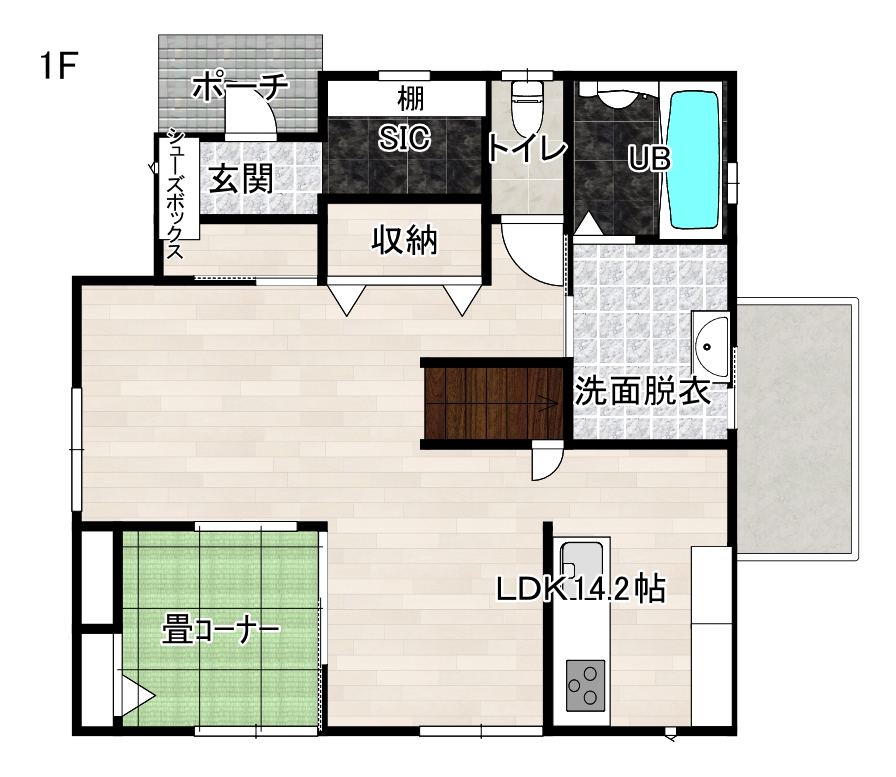 大田市長久町長久　中古住宅 画像2